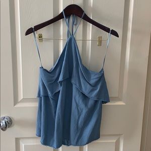 Blue tank top